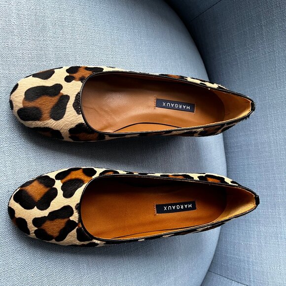 NEW with Box- Margaux- The Heel- HairCalf Animal Print- size 38.5W - Picture 3 of 5
